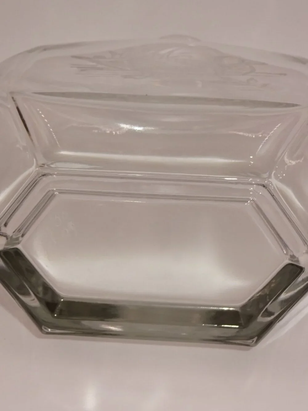Vintage 1970s Luigi Bormioli Light & Music Crystal Decanter Etched Mallard Duck